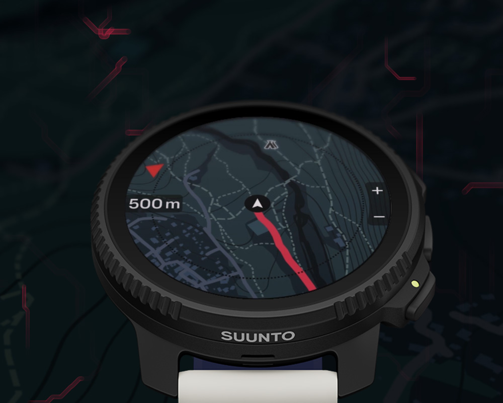 Izdelava pristajalne strani Suunto Vertical 2